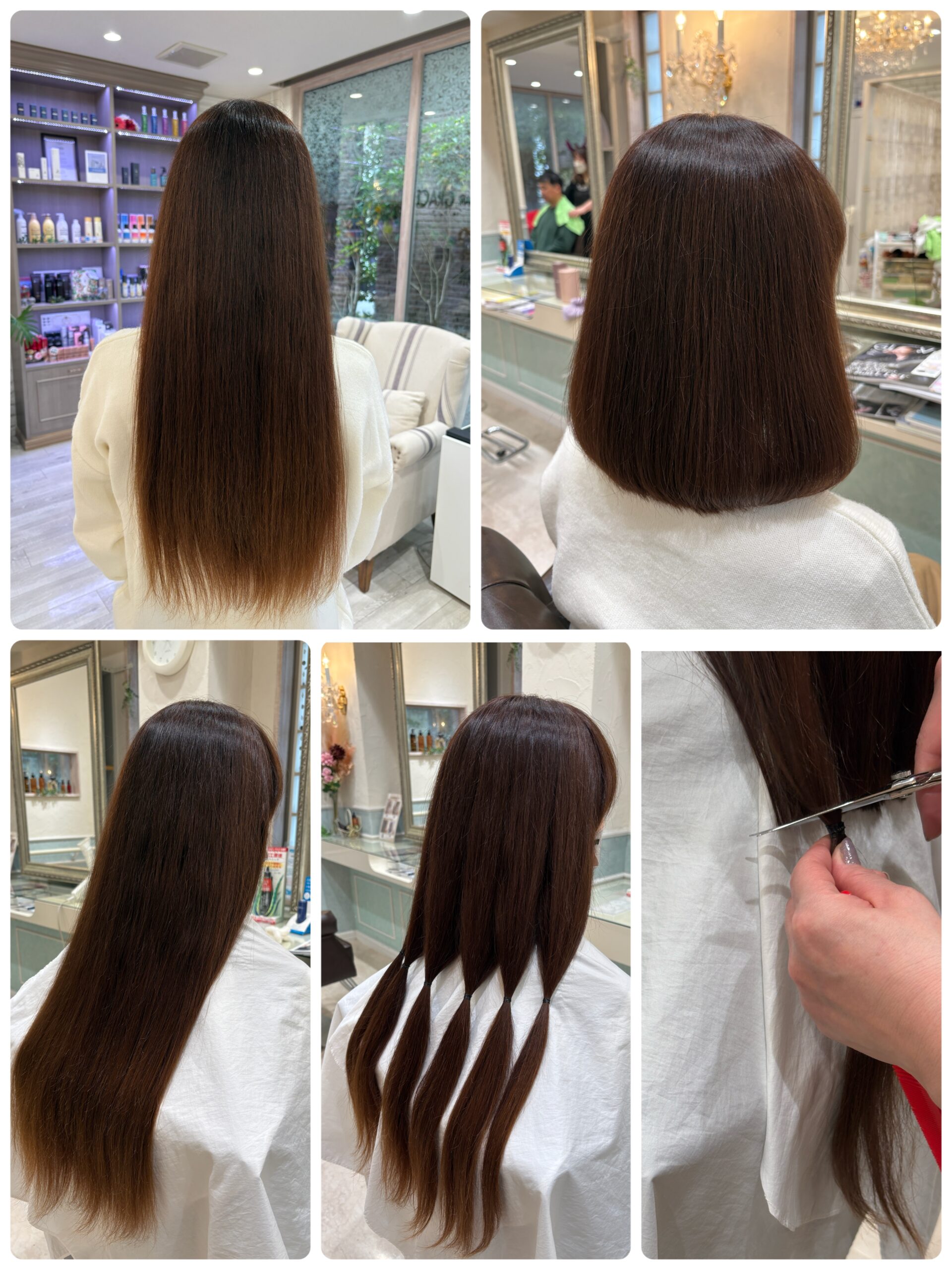 2年ぶりの「ヘアドネーション」